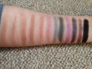 swatches, left to right